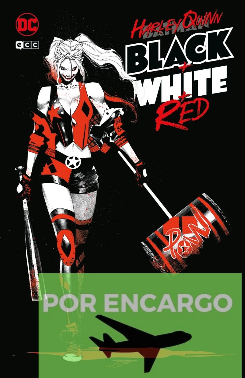 POR ENCARGO Harley Quinn: Blanco, negro y rojo